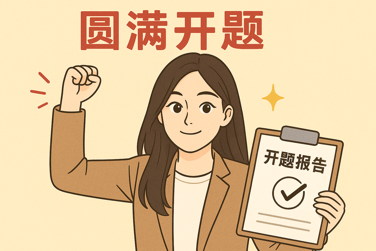 圆满开题